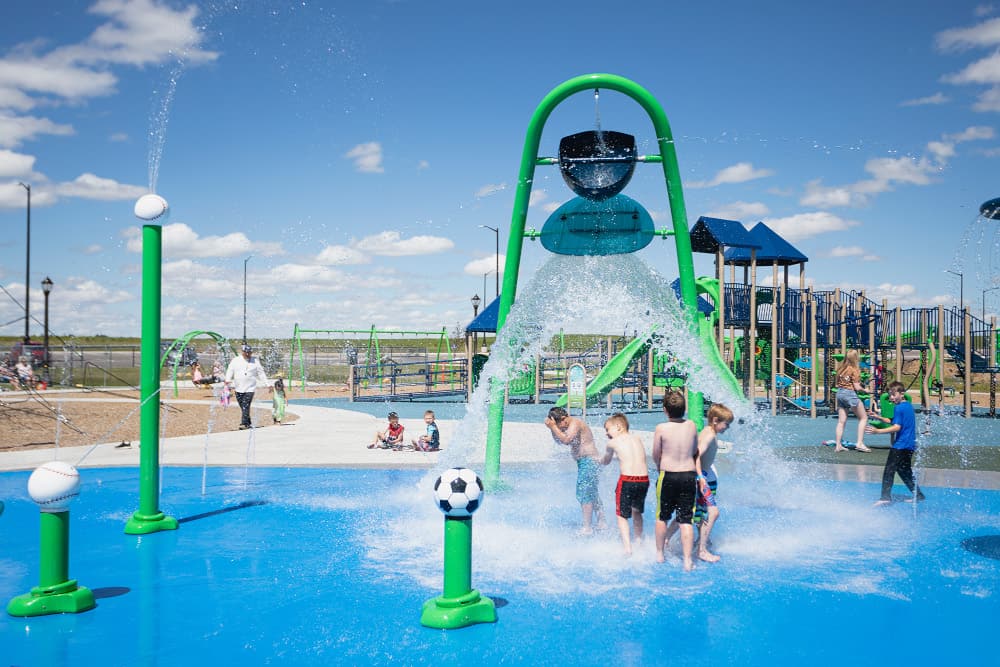 Splash Pad at Energy Capital Sports Complex