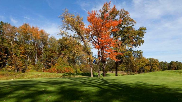 The golf course at Gillette Golf Club.